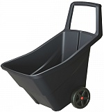 Тачка садовая для дачи LOAD & GO III, 95 л, черный, грузоподъемность 50 кг
